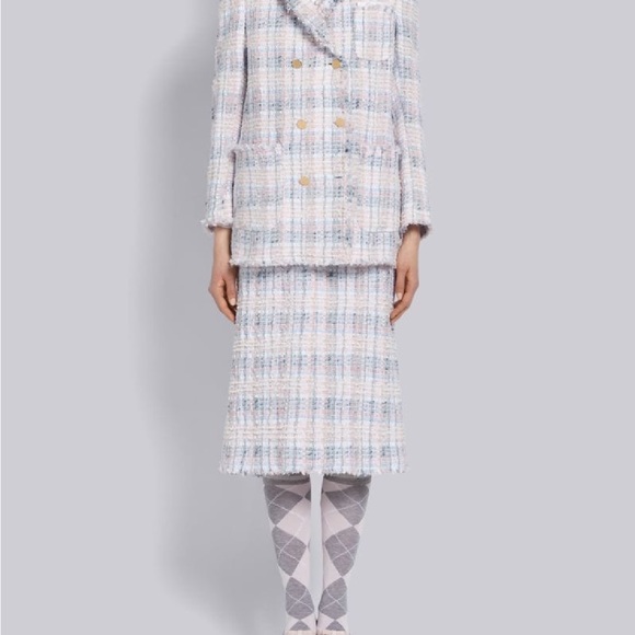 Thom Browne DB Sack Jacket - pastel pink/blue - Picture 5 of 9
